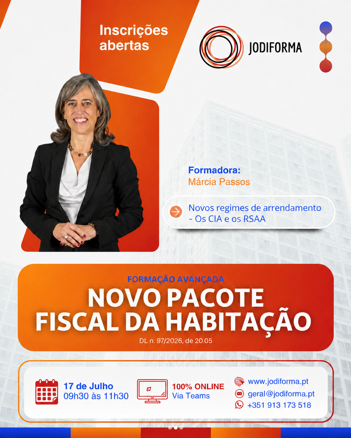 Formação 2 CIA e RSAA - Novo Pacote Fiscal da Habitação
